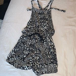 Black and White Romper Great Condition